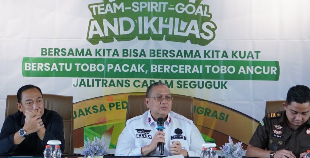 Kepastian Hukum  Sengketa  Lahan, Pj Sekda Ogan Ilir Rakor  Bersama Kajari