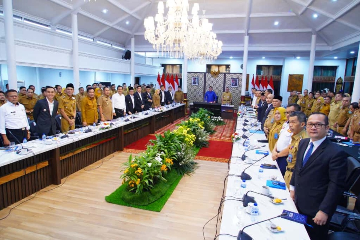 Ikuti Rakor Kepala Daerah, Bupati Muba Komitmen Gali PAD