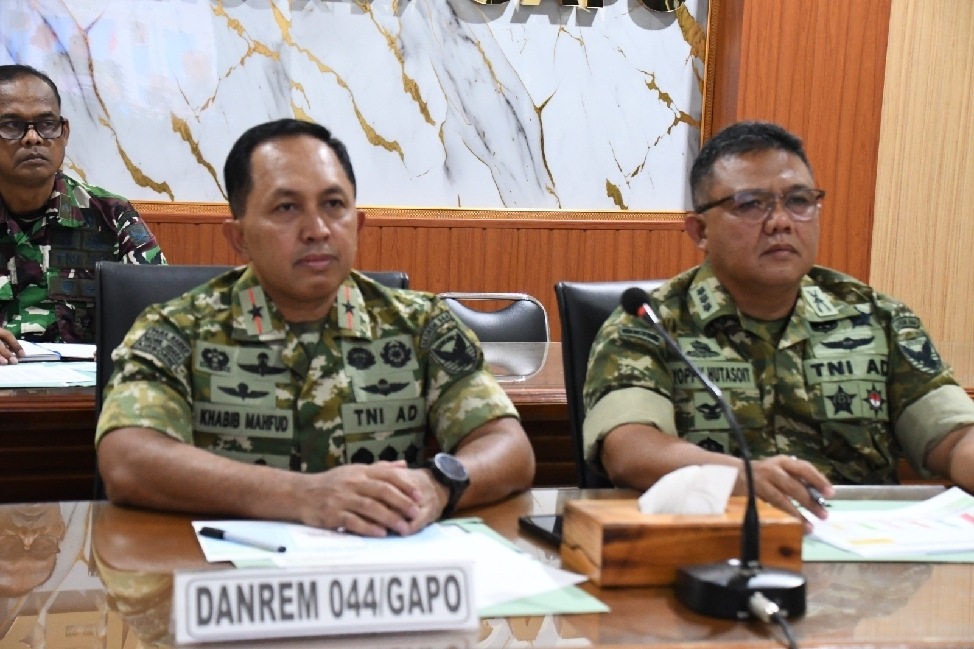 Korem 044/Gapo Tuntaskan 37 Titik KDKMP, Danrem Dorong Percepatan Tanpa Kendala