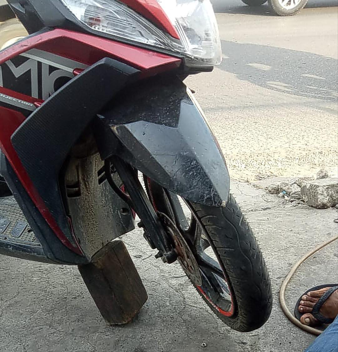 6 Cara Atasi Ban Motor yang Mudah Pecah Saat Cuaca Panas