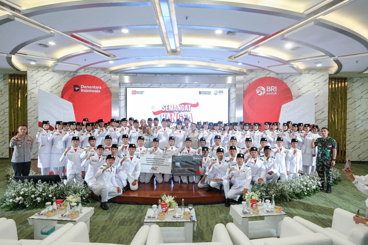 BRI Apresiasi Paskibraka Nasional Peringatan HUT Kemerdekaan RI ke-80