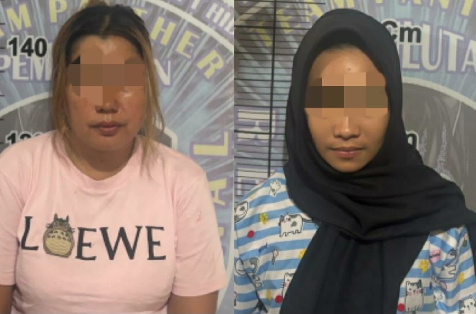 Dua Pramuniaga  Wanita Gelapkan Barang  Senilai Rp 1,5 M, Polsek Pemulutan Berhasil Amankan Pelakunya