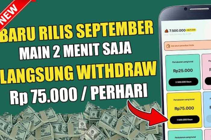 Aplikasi Game Penghasil Saldo DANA:  Main 2 Menit Langsung Withdraw Rp75 Ribu Per Hari