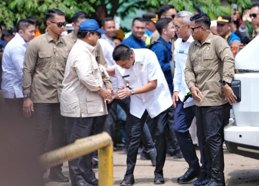 Gubernur HD dan Bupati Panca Sambut Kunker Presiden Prabowo di Ogan Ilir