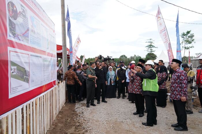 Usai Hadiri Puncak Harganas, Wapres RI Kunjungi Pembangunan Perumahan bagi Keluarga Berisiko Stunting