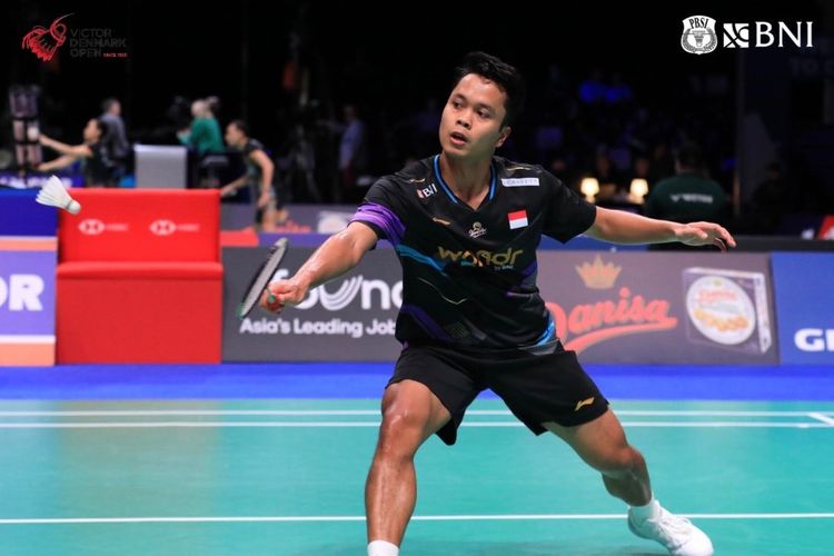 Malaysia Open 2025 - Tertinggal 5-12, Ginting Pulangkan Wakil Taiwan di Babak Pertama