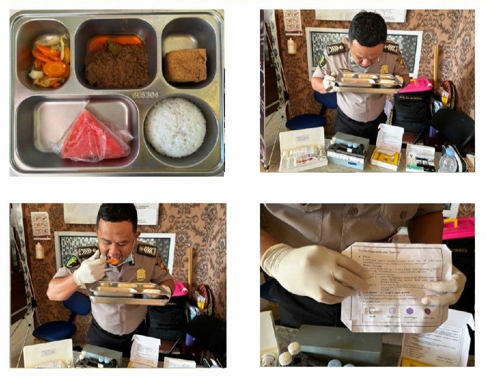 Dokkes Polres Ogan Ilir Pastikan Menu MBG Aman dan Sehat