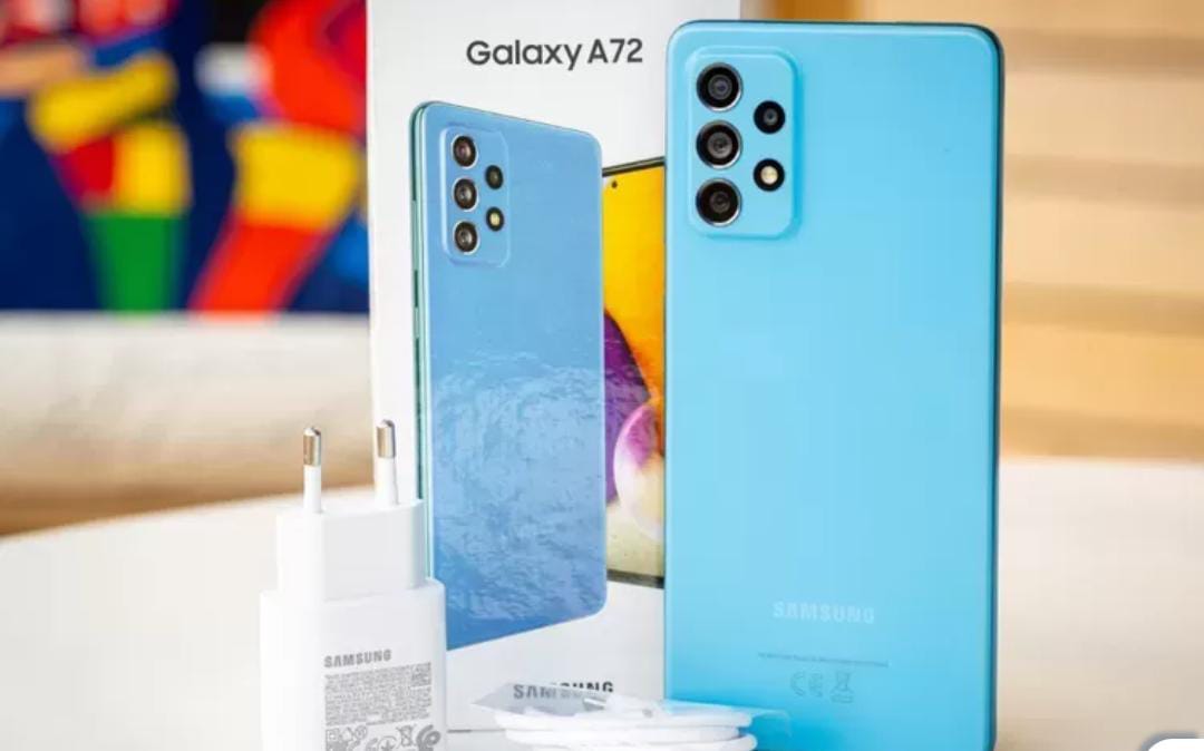Samsung Galaxy A72 : Disupport Baterai 5.000 mAh dengan Pengisian Cepat 25 Watt