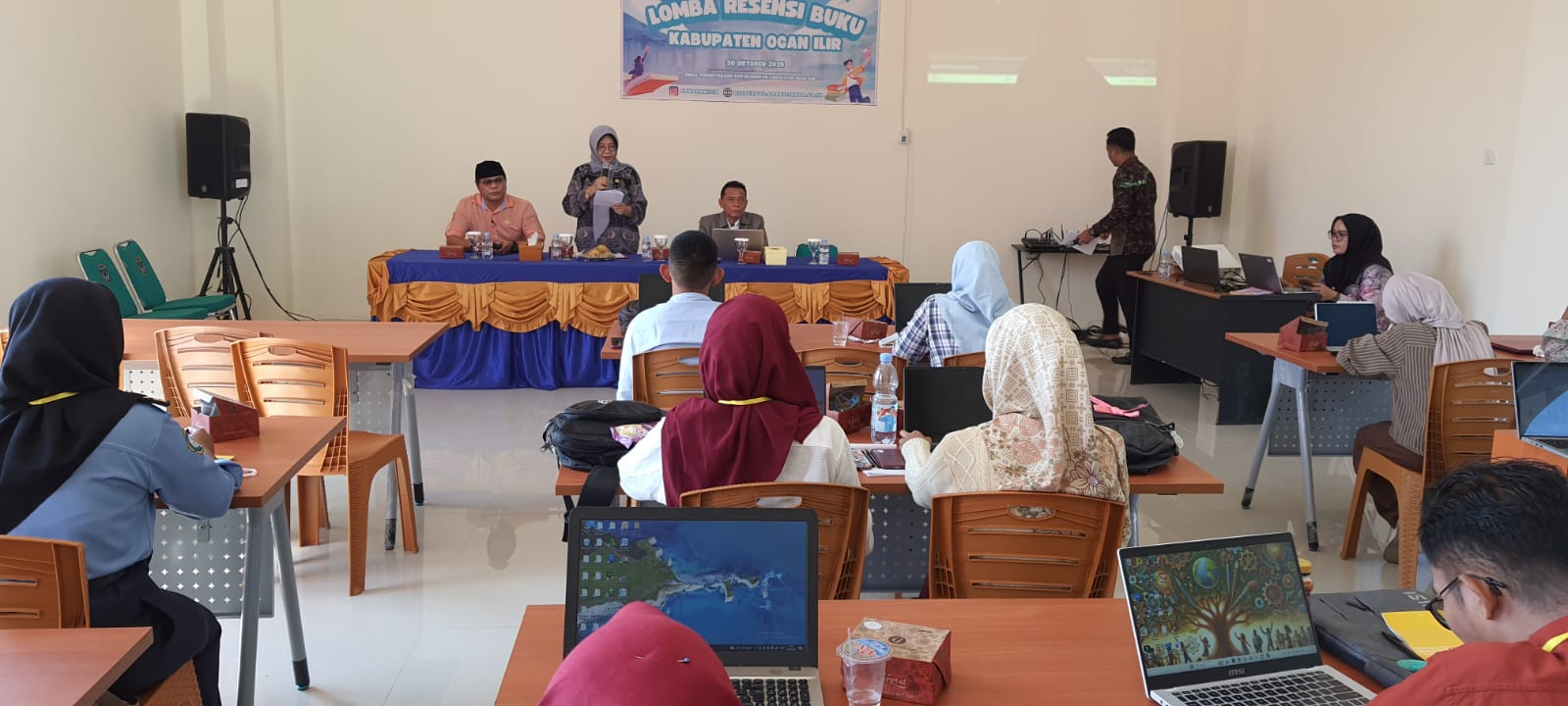 50 Peserta Ikuti  Lomba Resensi Buku, Diusung Perpustakaan Ogan Ilir