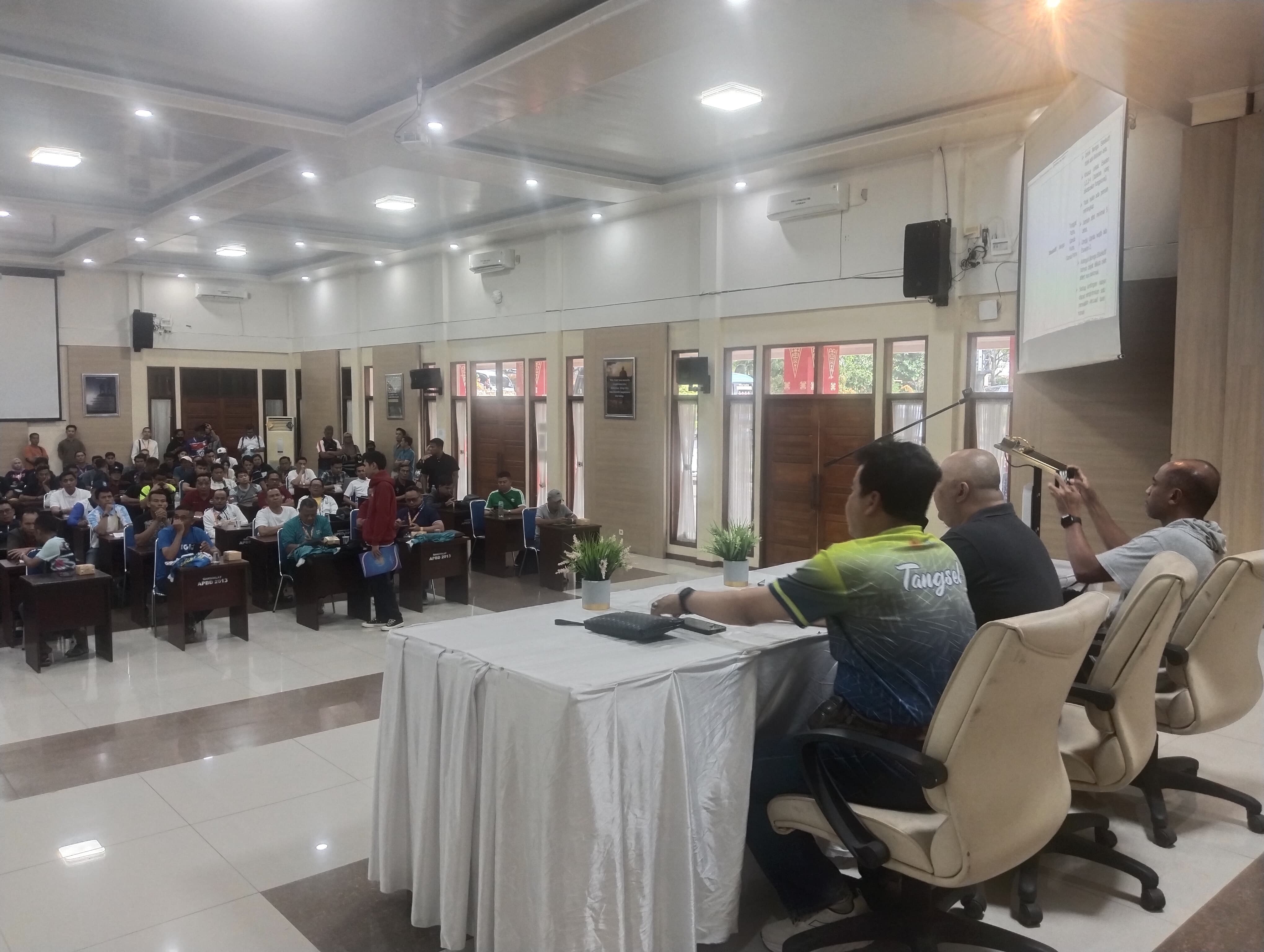 TM Tenis Meja Pornas Korpri Sumsel 2025 Dimulai, 54 Pemprov-Kementerian Berpartisipasi