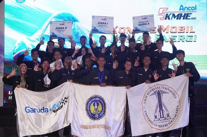 Luar Biasa, Tim Garuda UNY Juara KMHE 