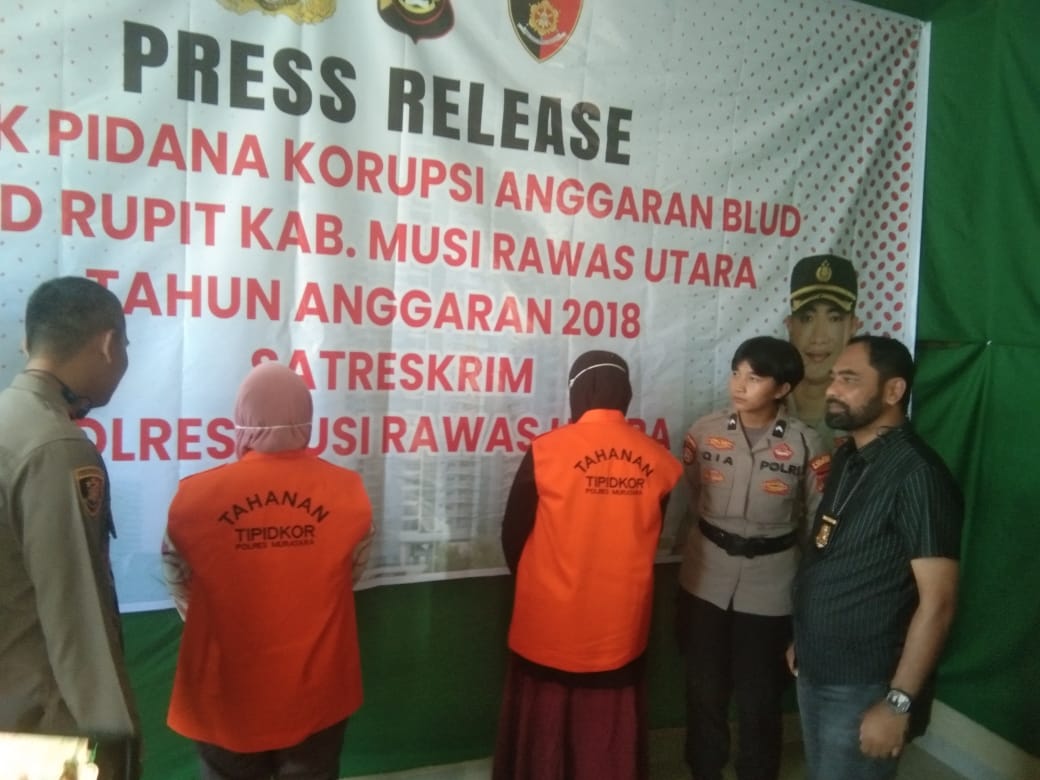 Dua Dokter dan Satu Bendahara RSUD Rupit Muratara Jadi Tersangka Korupsi Dana Blud