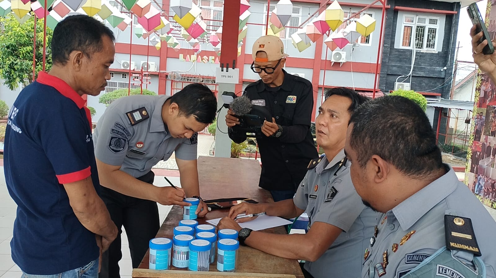 Temukan Handphone dan Masuk Pelanggaran Berat, Napi di Lapas Kayuagung Terancam dapat Sanksi Berat