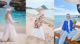 10 Rekomendasi Style OOTD Hijab Simple untuk Liburan Seru ke Pantai Agar Tetap Nyaman!