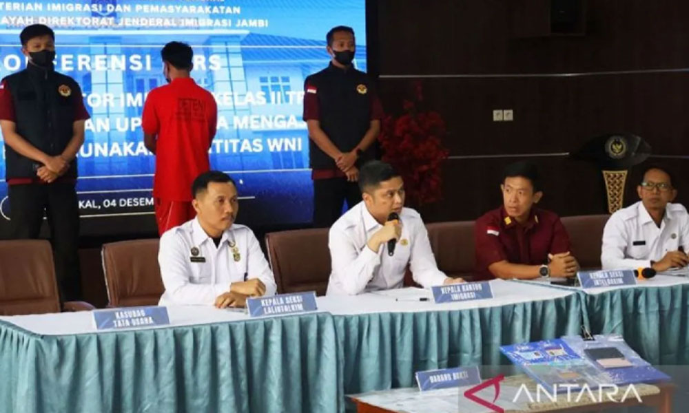 Imigrasi Kuala Tungkal Hampir Kecolongan, WNA Bikin Paspor Gunakan Dokumen WNI