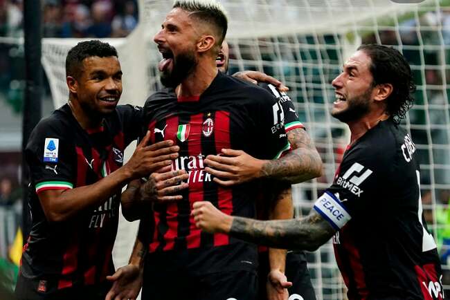 Derby Milan-Inter Nyaris Baku Pukul, Laga Tuntas Rossoneri Rebut Tahta Serie A 