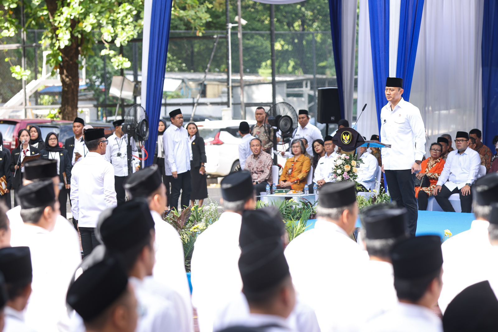 Jadi Irup Hari Bakti Transmigrasi, Menko AHY Ajak Putra Putri Transmigran Bangun Pusat Ekonomi