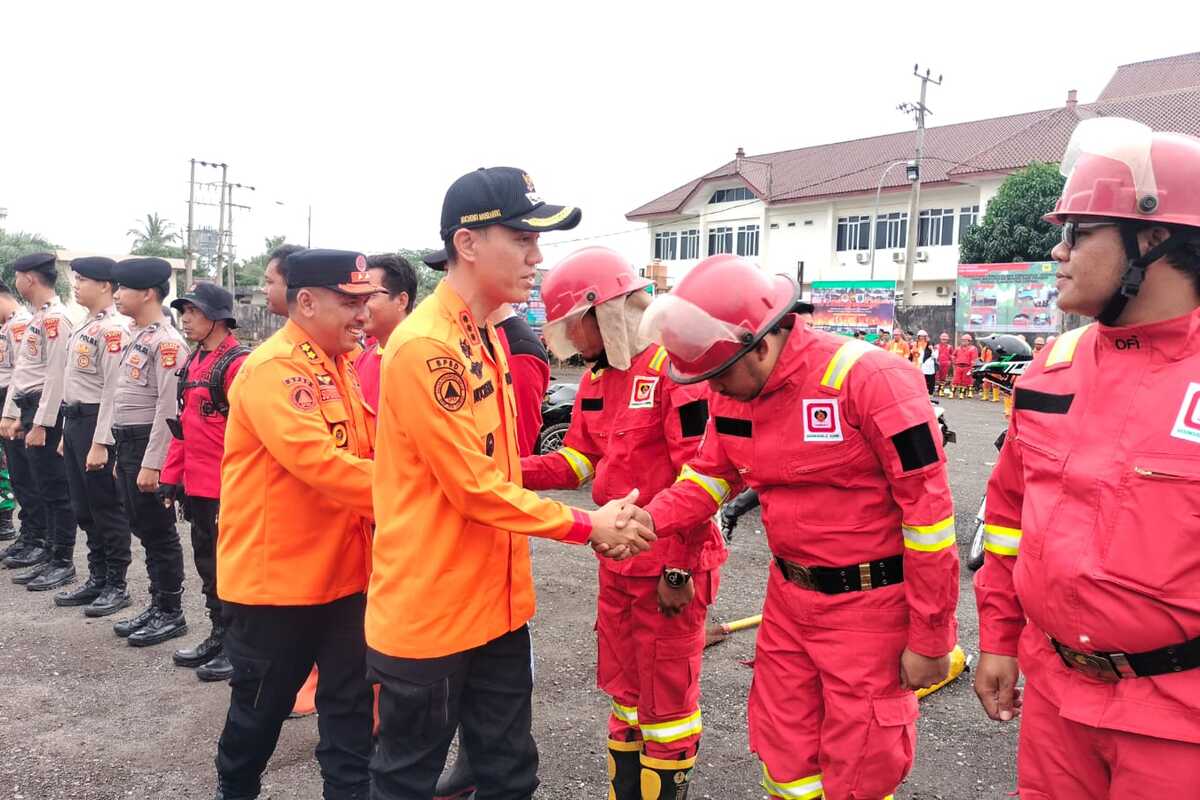 Gelar Apel Siaga Karhutla, Pemkab OKI Siaga Cegah Kebakaran Hutan
