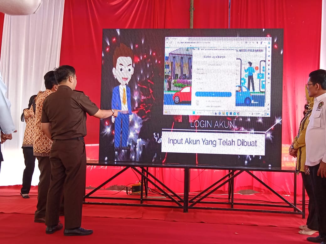 Kejari Prabumulih Launching Aplikasi Sipungar, Guna Digitalisasi Pemulihan Keuangan Negara