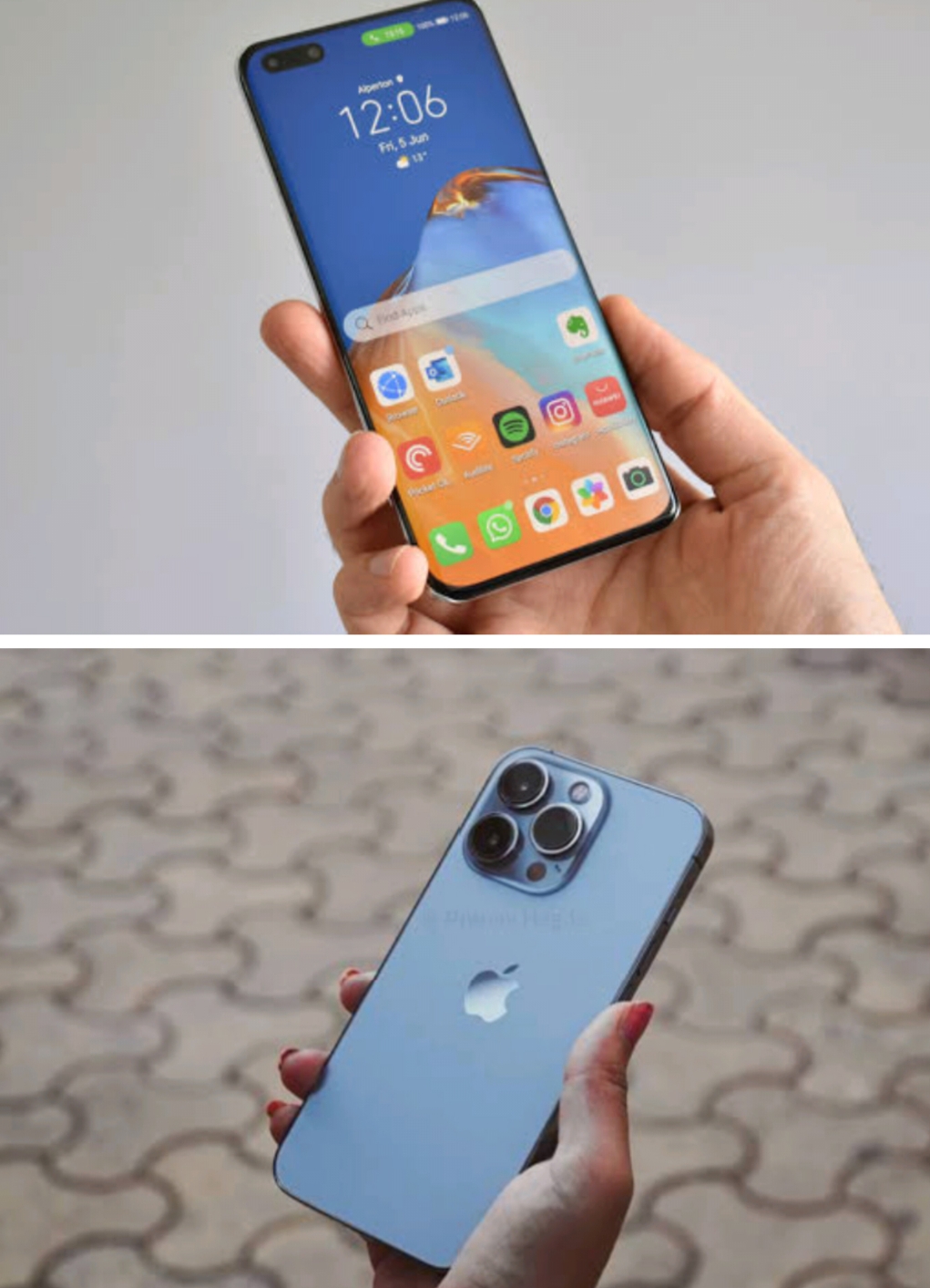 Perbandingan Spesifikasi Huawei P40 Pro dengan iPhone 13 Pro Max, Lebih Bagus Mana?