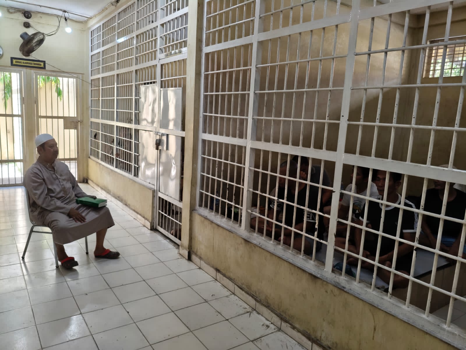 Ustadz Ali Ajak Tahanan Polres Ogan Ilir Untuk  Bertaubat, Sebelum Ajal Tiba