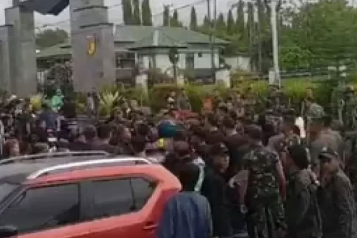 Pengantar Jenazah Bentrok dengan TNI di Manado, ini Penyebabnya