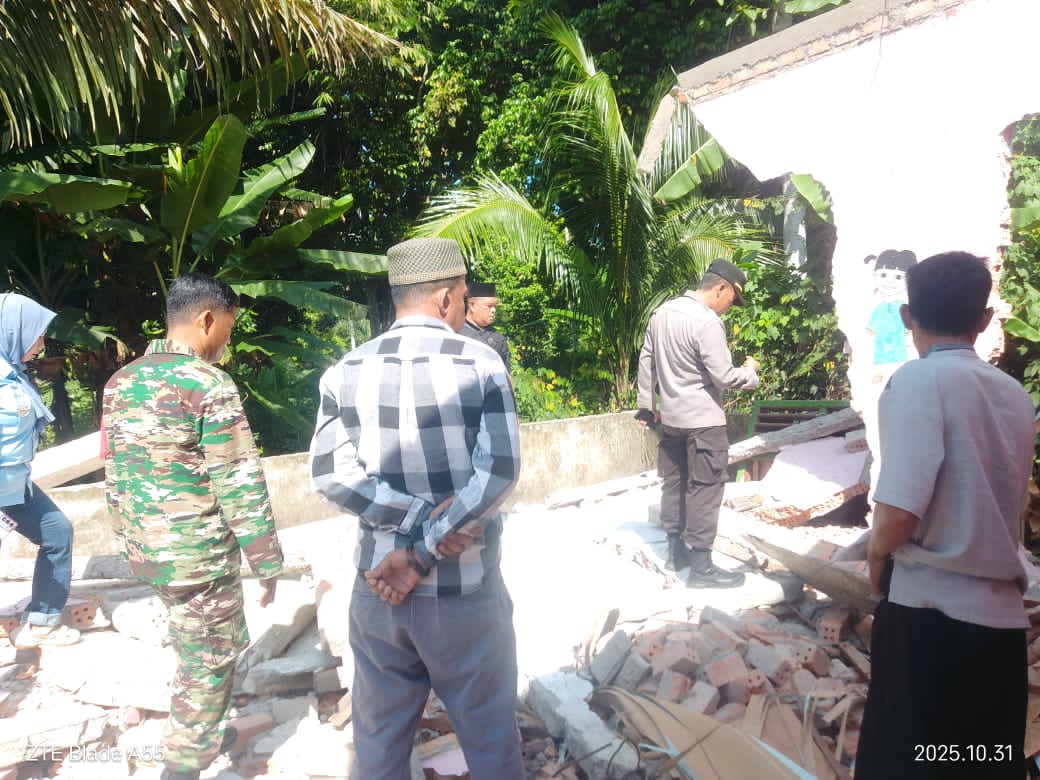 Kecelakaan  Kerja di  Eks Bangunan Paud Desa Talang Sari Ogan Ilir,  Buruh Bangunan  Tewas