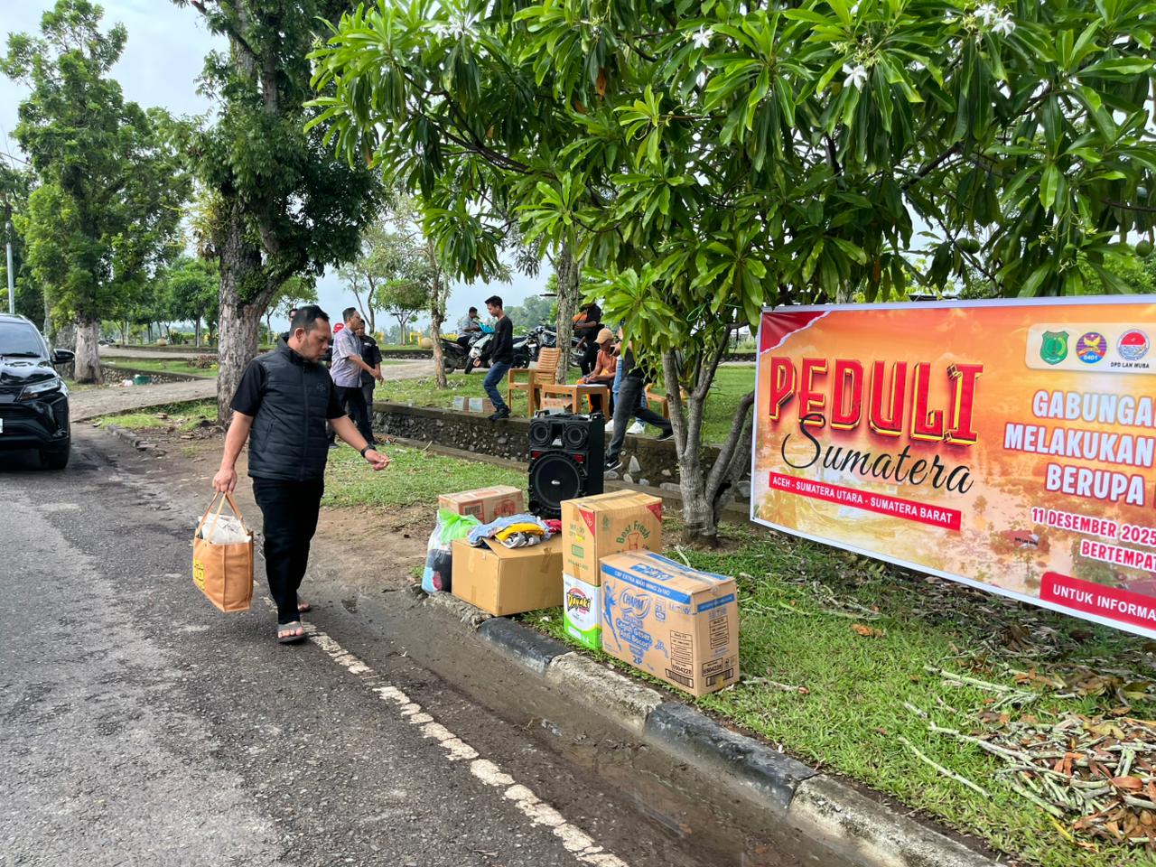 Warga Muba Galang Donasi Pakaian Layak Pakai untuk Korban Banjir Sumatera