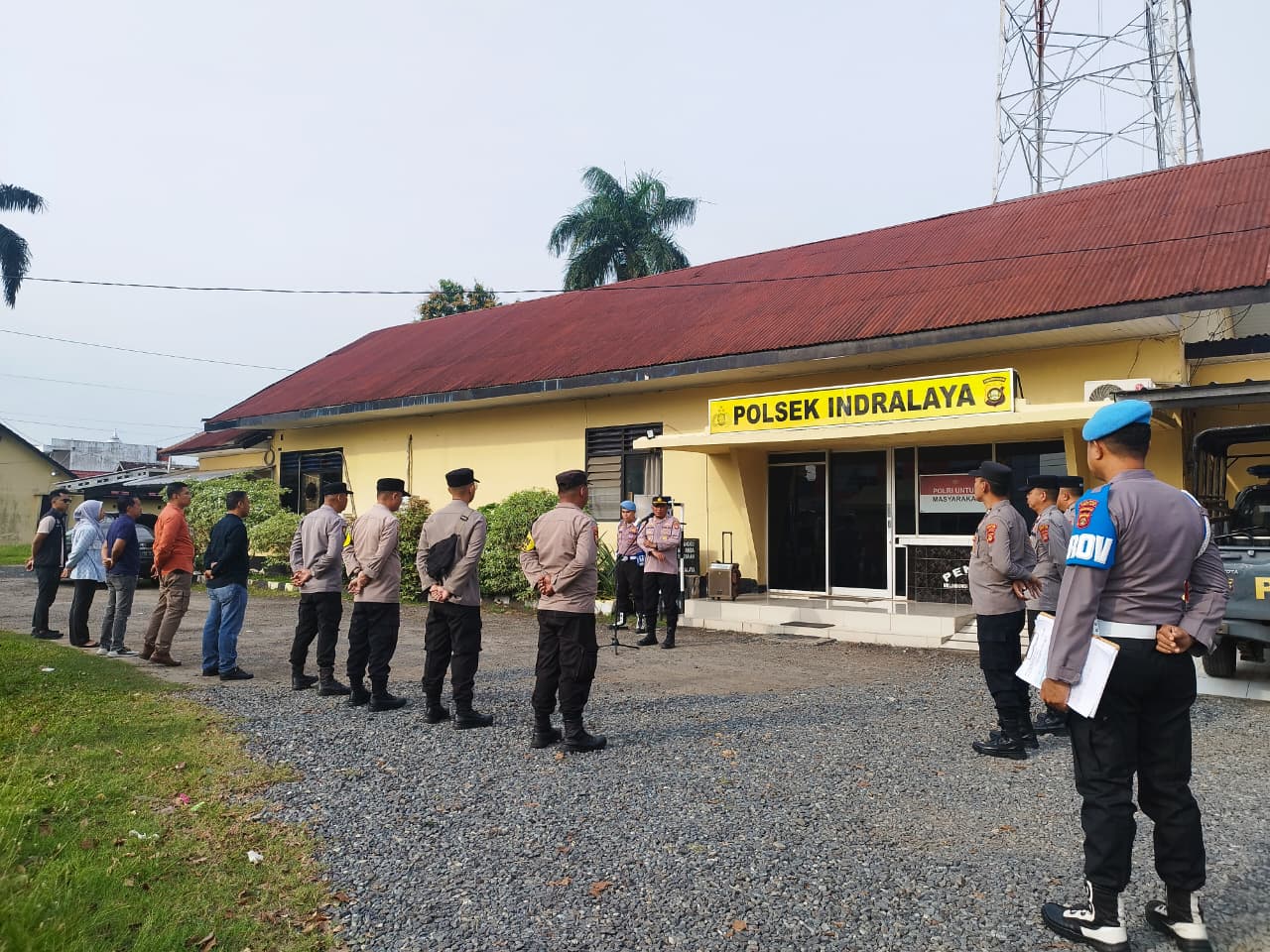 Sukses  Personel Polsek Indralaya Amankan Selama Ramadan dan Idul Fitri 1447 H, Tekankan Pelayanan Prima