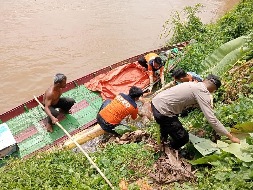 Warga Talang Balai Lama Ogan Illr Heboh, Penemuan Mayat Anak Mengapung di Sungai Ogan