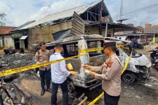 Polisi Buru Pasutri Pemilik Gudang BBM yang Terbakar Menewaskan Tiga Orang di Muara Enim, Ini Kasus Ketiga  