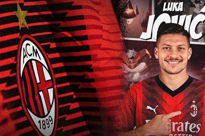 Luka Jovic Berlabuh ke AC Milan, Catat Nomor Punggungnya