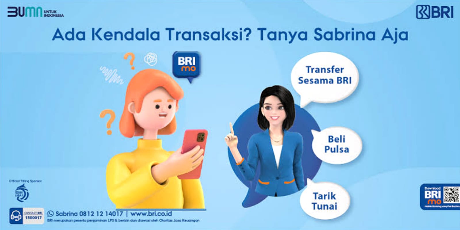 Begini langkah-langkah menggunakan Asisten virtual BRI 