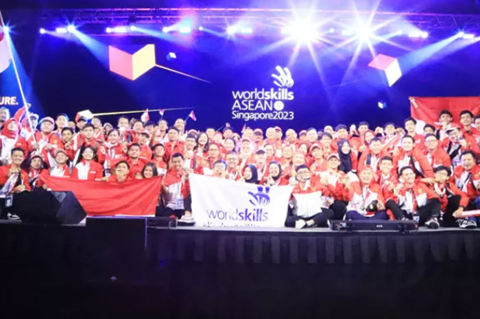 Patut Bangga, Indonesia Juara Umum The 13th Worldskills ASEAN 2023
