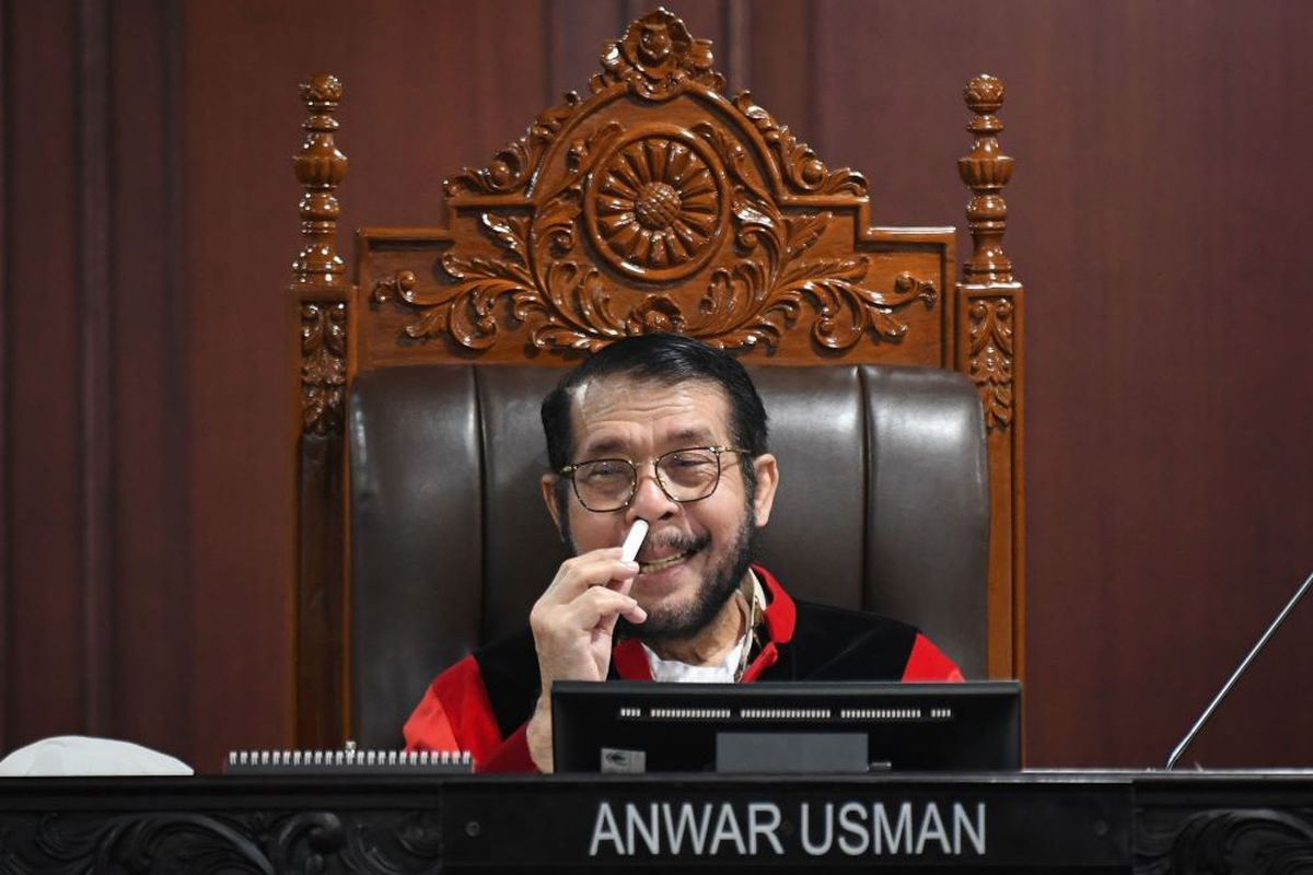 Anwar Usman Diperingatkan MKMK, ini Permasalahannya