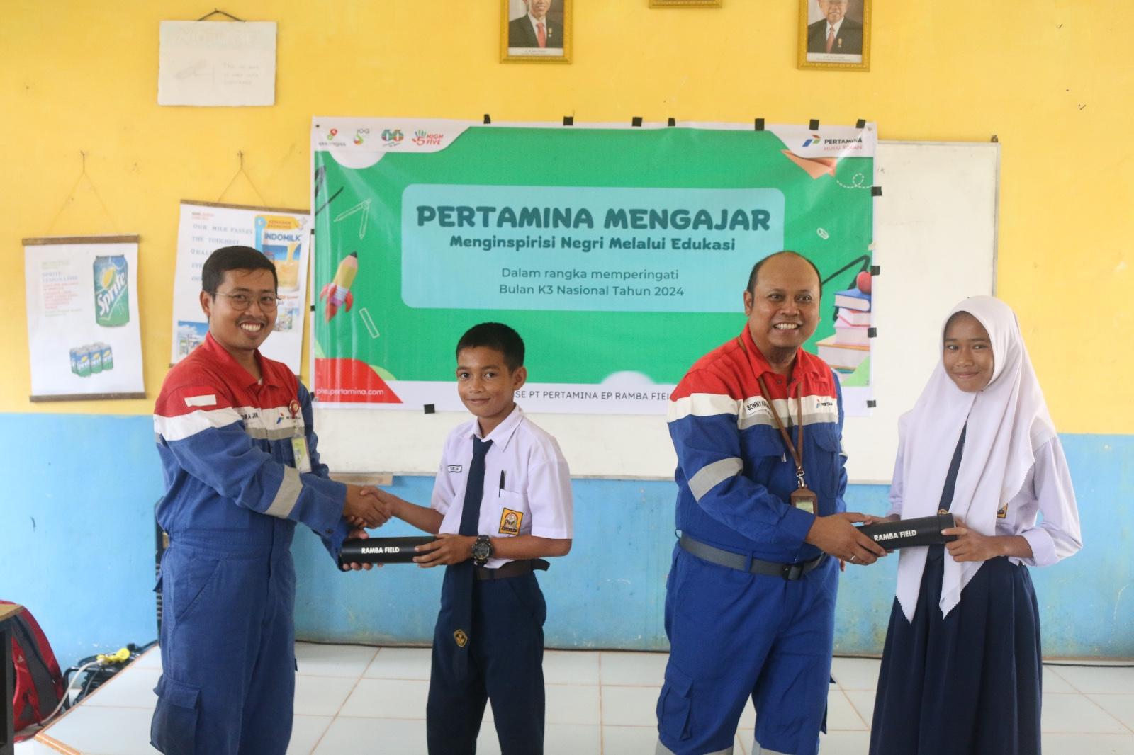 Pertamina EP Ramba Field  Gelar Program Pertamina Mengajar