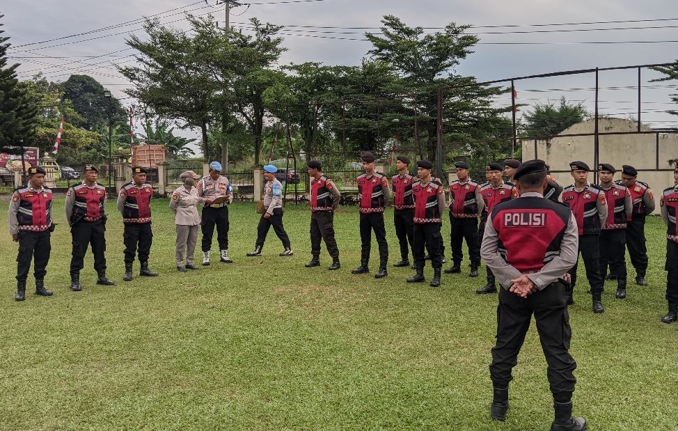 Polres Ogan Ilir Gelar Apel Fungsi, Tekankan Larangan Terlibat Narkoba dan Judi Online