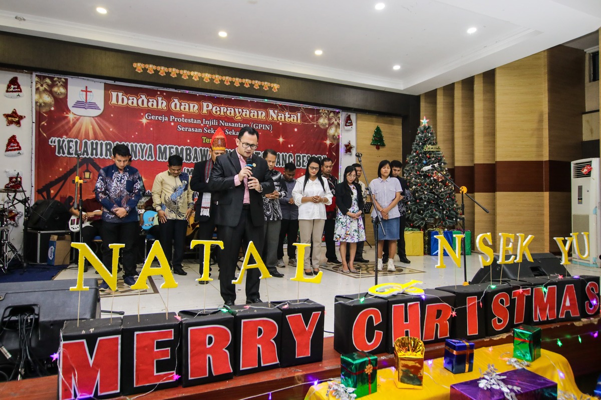 Umat Kristen GPIN Rayakan Natal di Muba