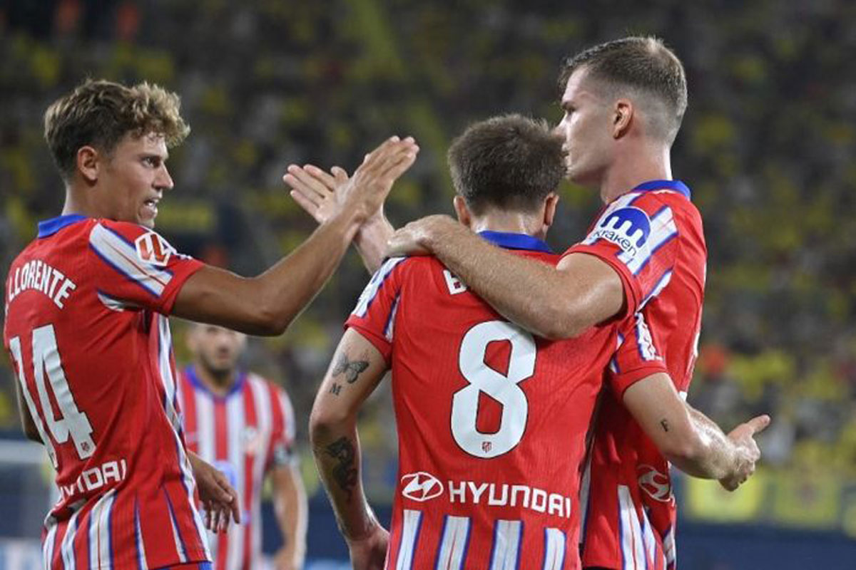 Awal Liga Spanyol Spanyol 2024-2025, Atletico Madrid Ditahan Villareal 2-2