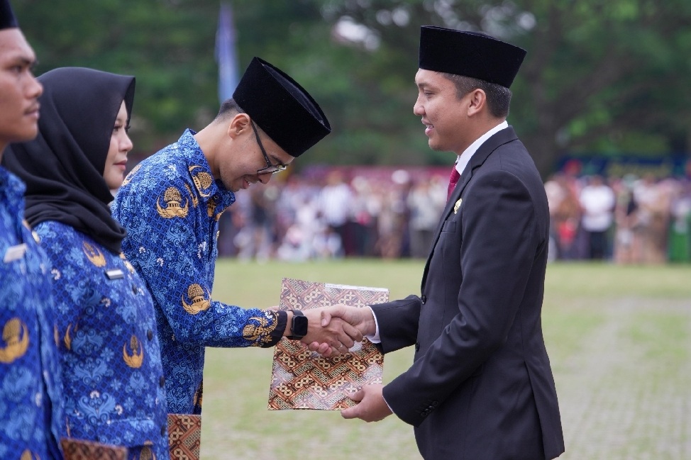 Bupati Panca Lantik 1.236 P3K Tahun Anggaran 2024, Kinerja Harus Ditingkatkan