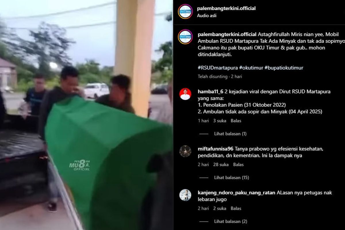 Jenazah Dibawa Menggunakan Pikap, Direktur RSUD Martapura Mengundurkan Diri