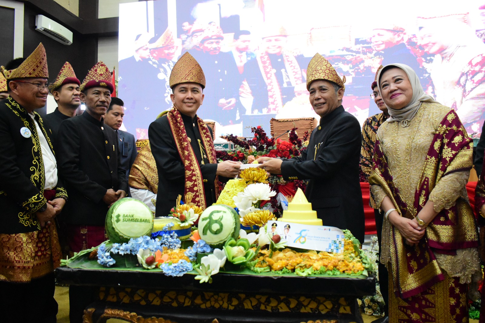 HUT ke-78 OKI Mendapatkan Kado Manis DBH Kelapa Sawit dan Insentif Fiskal Penurunan Stunting