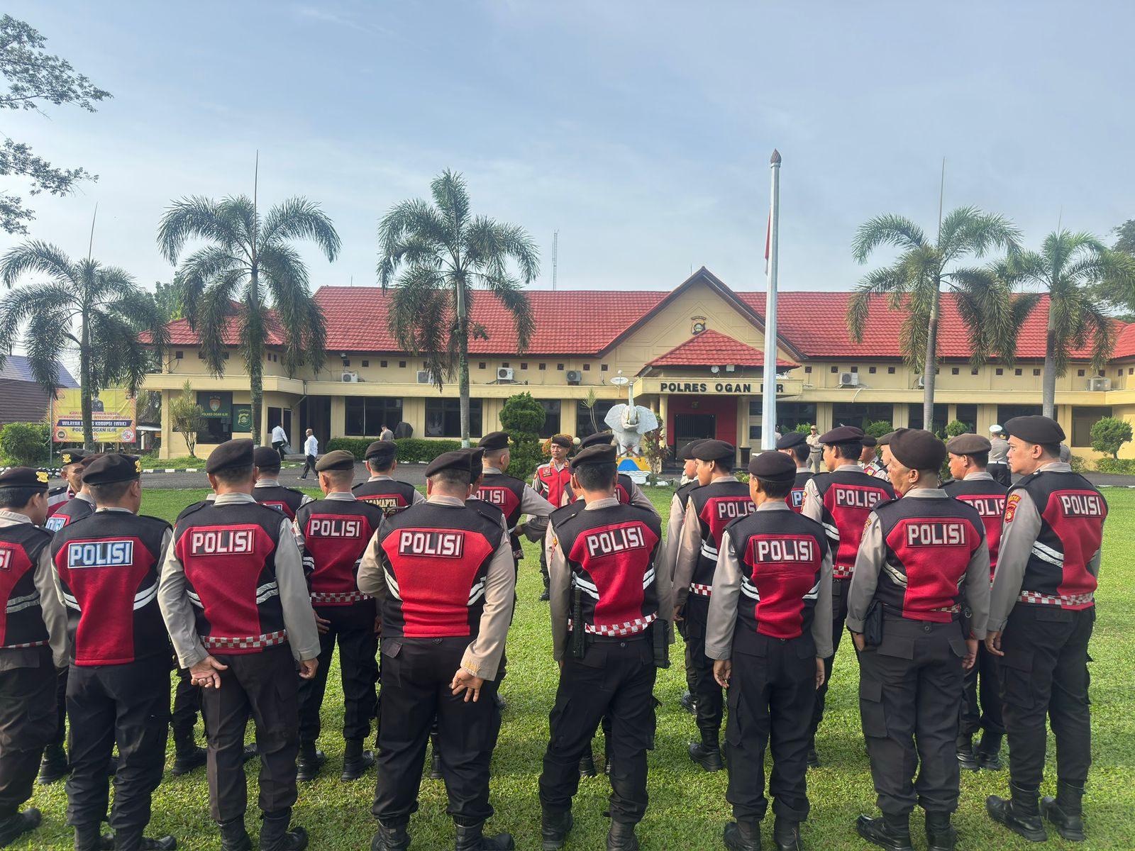 Kasat Samapta Polres Ogan Ilir Tekankan Disiplin, Pelayanan Masyarakat, dan Pengamalan Tribrata serta Catur Pr