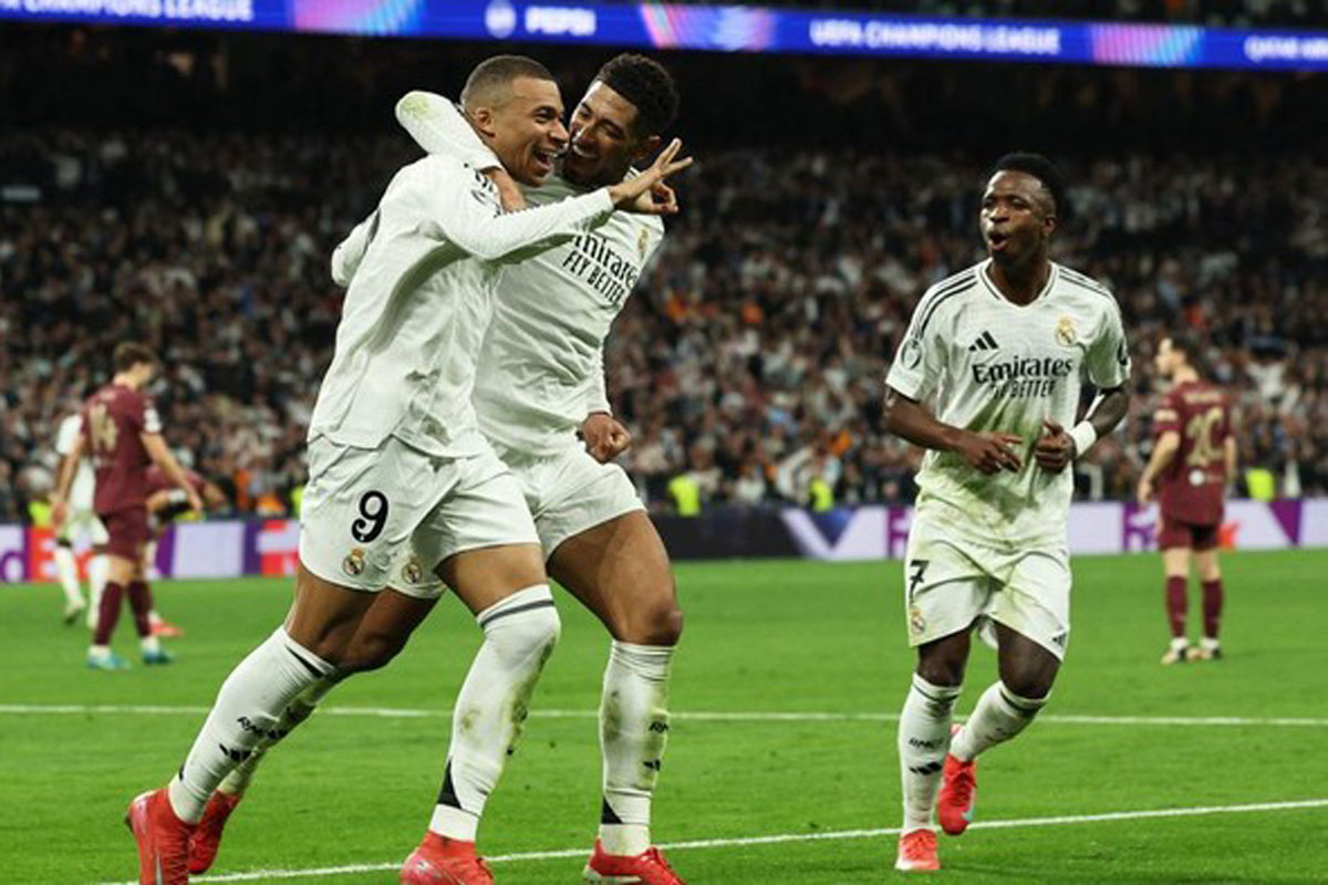 Singkirkan Manchester City, Real Madrid Lolos 16 Besar Liga Champions 