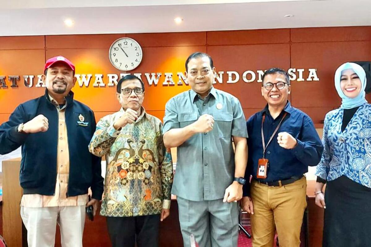 KIP RI Sowan ke PWI, Mantapkan Kerjasama Bidang Informasi