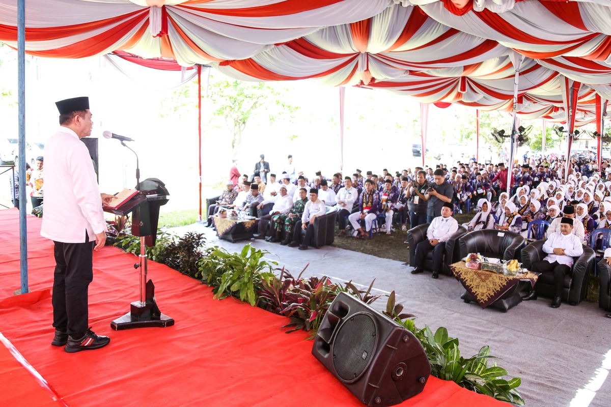 Lepas JCH Muba, ini Pesan Bupati Toha