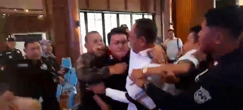 Usai Penghitungan Suara, Pemilihan Ketua Forum Kades Ogan Ilir Ricuh