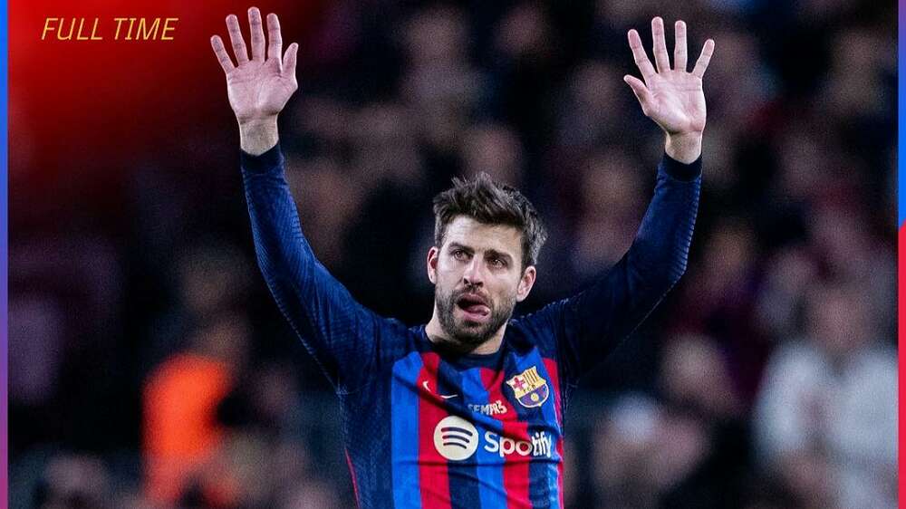 Laga Perpisahan Bek Kawakan Gerard Pique Berlangsung Manis, Barcelona Rebut Puncak Klasemen Tekuk Almeria 2-0