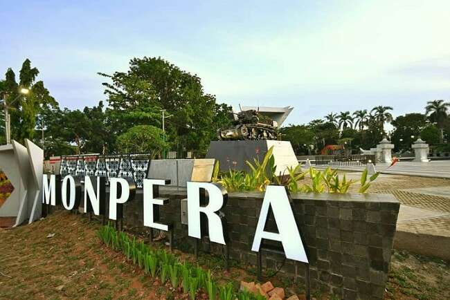 Renovasi Monpera Palembang Belum Rampung, Harus Sabar Ya Pengunjung Dibatasi