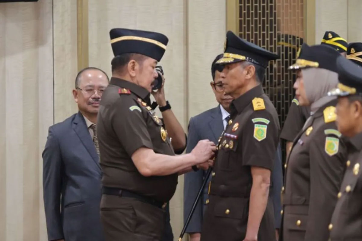 Lantik 37 Pejabat Eselon II,  Jaksa Agung Ingatkan Tupoksi Jaksa